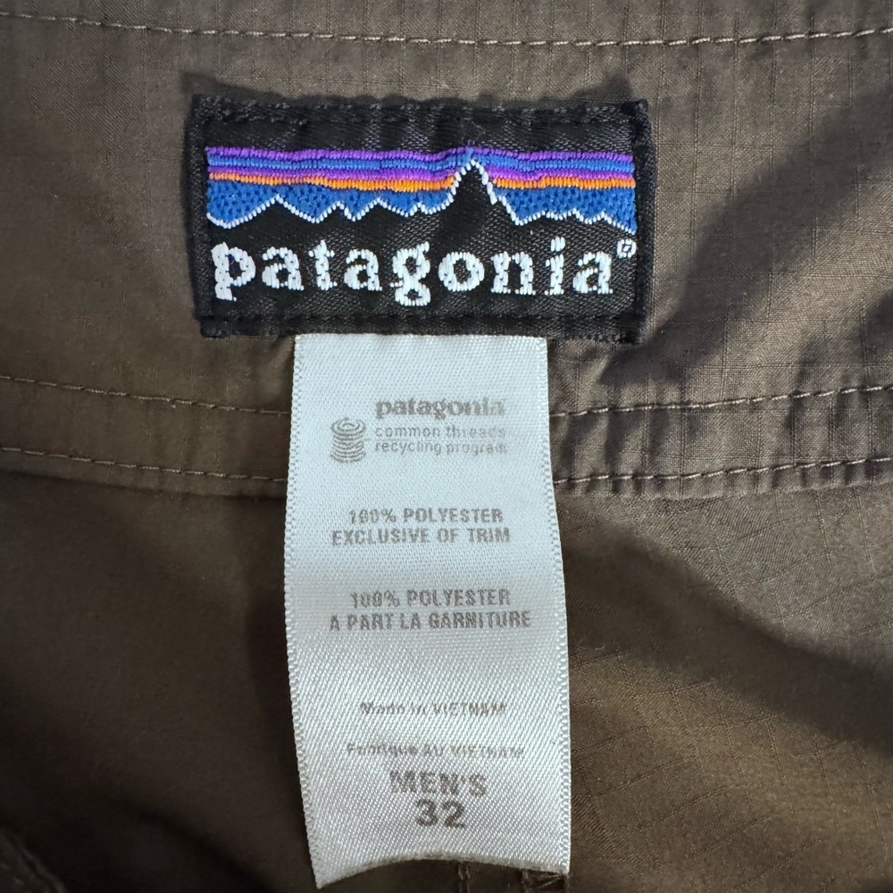 Patagonia Brown Men's Board Shorts size 32 - Picture 5 of 8